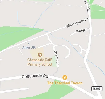 map for Cheapside Primary School