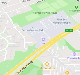 map for Morrisons -  Petrol Station