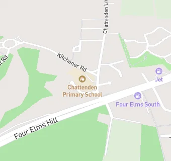 map for Chattenden Primary School