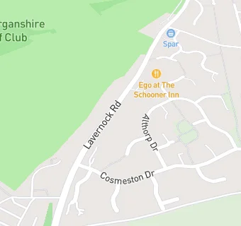 map for Penarth Athletic Club