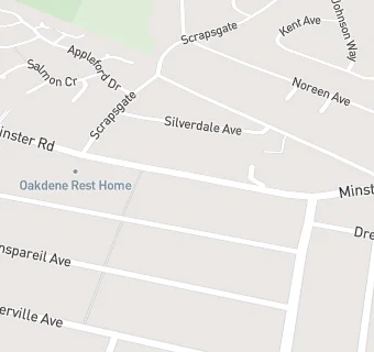 map for Oakdene Rest Home