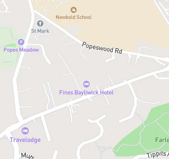 map for Fines Bayliwick Hotel