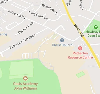 map for Sodexo - Oasis Academy John Williams