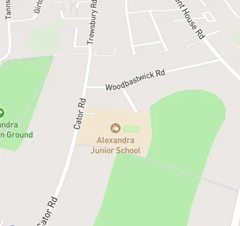 map for Alexandra Junior School