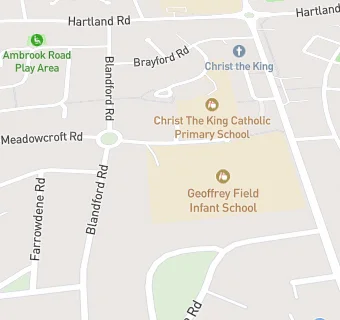 map for Geoffrey Field Junior School