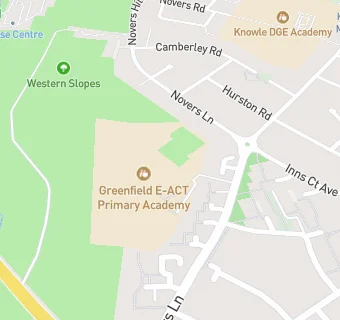 map for Novers Lane Junior School