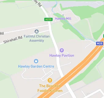 map for Hawley Garden Centre & Nursery Ltd