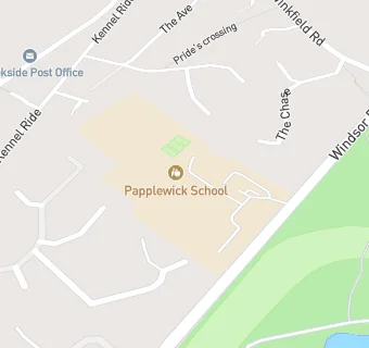 map for Papplewick School