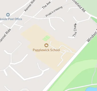 map for CH\&Co Catering Group Ltd At Papplewick School