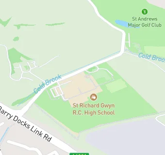 map for St Richard Gwyn R.C. High School