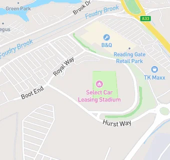 map for Compass Catering at Select Car Leasing Stadium