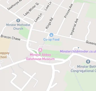 map for Minster Playgroup At The Abbey