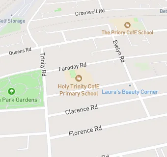 map for Holy Trinity CofE Primary School