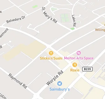 map for Sticks 'n' Sushi