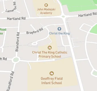 map for Christ The King Catholic Primary School