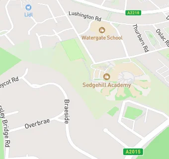 map for Sedgehill School