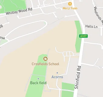 map for Crosfields School