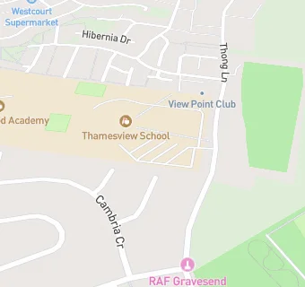 map for Thamesview School