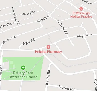 map for Knights Pharmacy