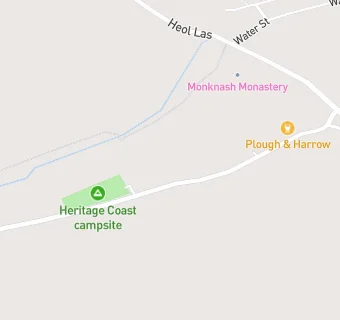 map for Heritage Coast Campsite