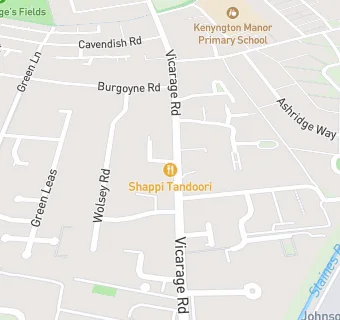 map for Shappi Tandoori