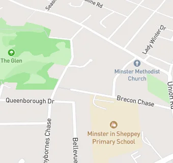 map for Minster Playgroup