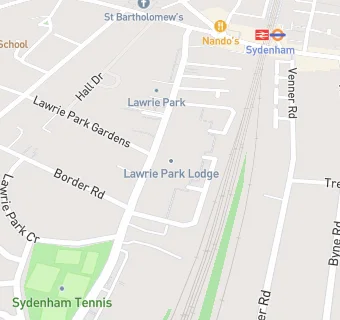 map for Lawrie Park Lodge