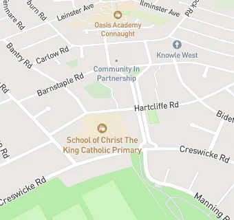 map for School of Christ The King Catholic Primary