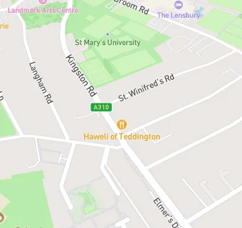 map for AAA Teddington Food