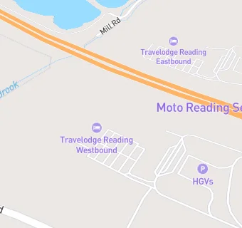 map for Travelodge Hotels Ltd Westbound