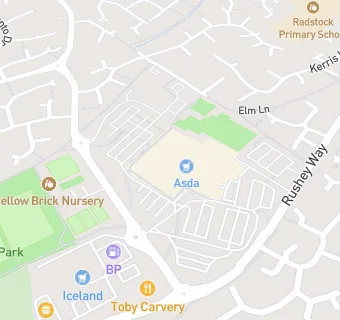 map for Asda Pharmacy