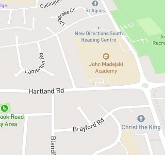 map for Caterlink Ltd  at John Madejski Academy