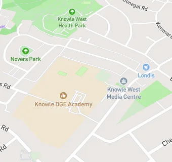 map for Knowle West Early Years Centre