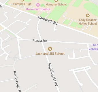 map for Jack & Jill School