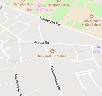 map for Jack and Jill School
