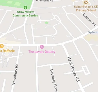 map for Sydenham Tandoori