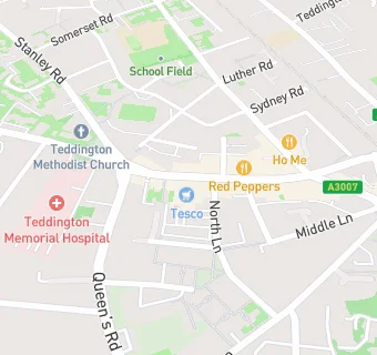 map for Tesco Metro