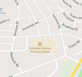 map for Ilminster Avenue Junior School