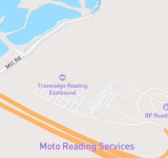 map for Burger King At Moto Services Reading, Westbound