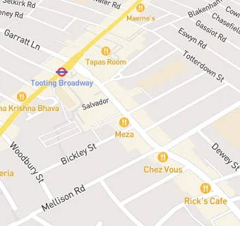 map for Tooting Kebab