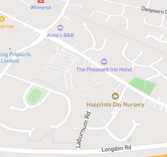 map for Winnersh Surgery