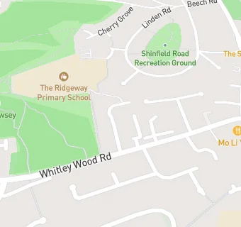 map for The Ridgeway School