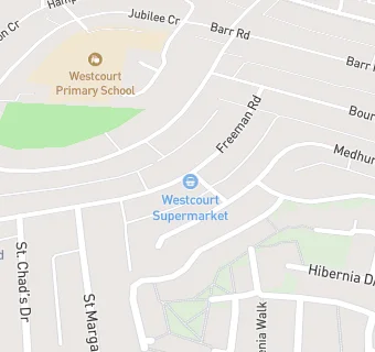 map for Westcourt Supermarket