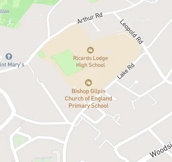 map for Bishop Gilpin CofE Primary School