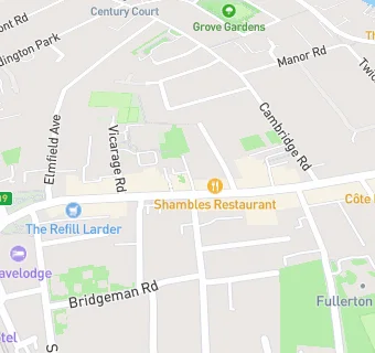 map for Kings Arms (Previously The Clock House)