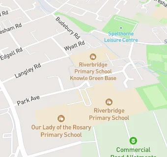 map for AiP C/o Riverbridge Primary School