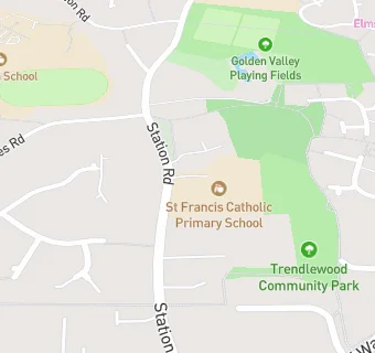 map for St Francis Catholic Primary School