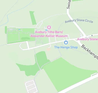 map for Avebury Church of England Primary School