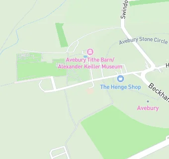 map for Avebury Dairy A A Farthing