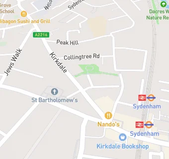 map for Kirkdale Convenience